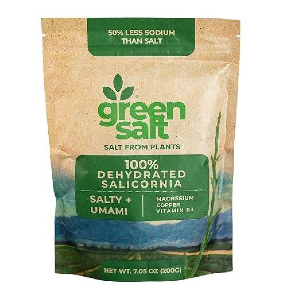 Green Salt Dehydrated Saliconia Low Sodium 7.05oz., 200g