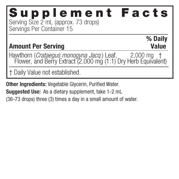 Nature's Answer Hawthorn Berry 1oz. alcohol free