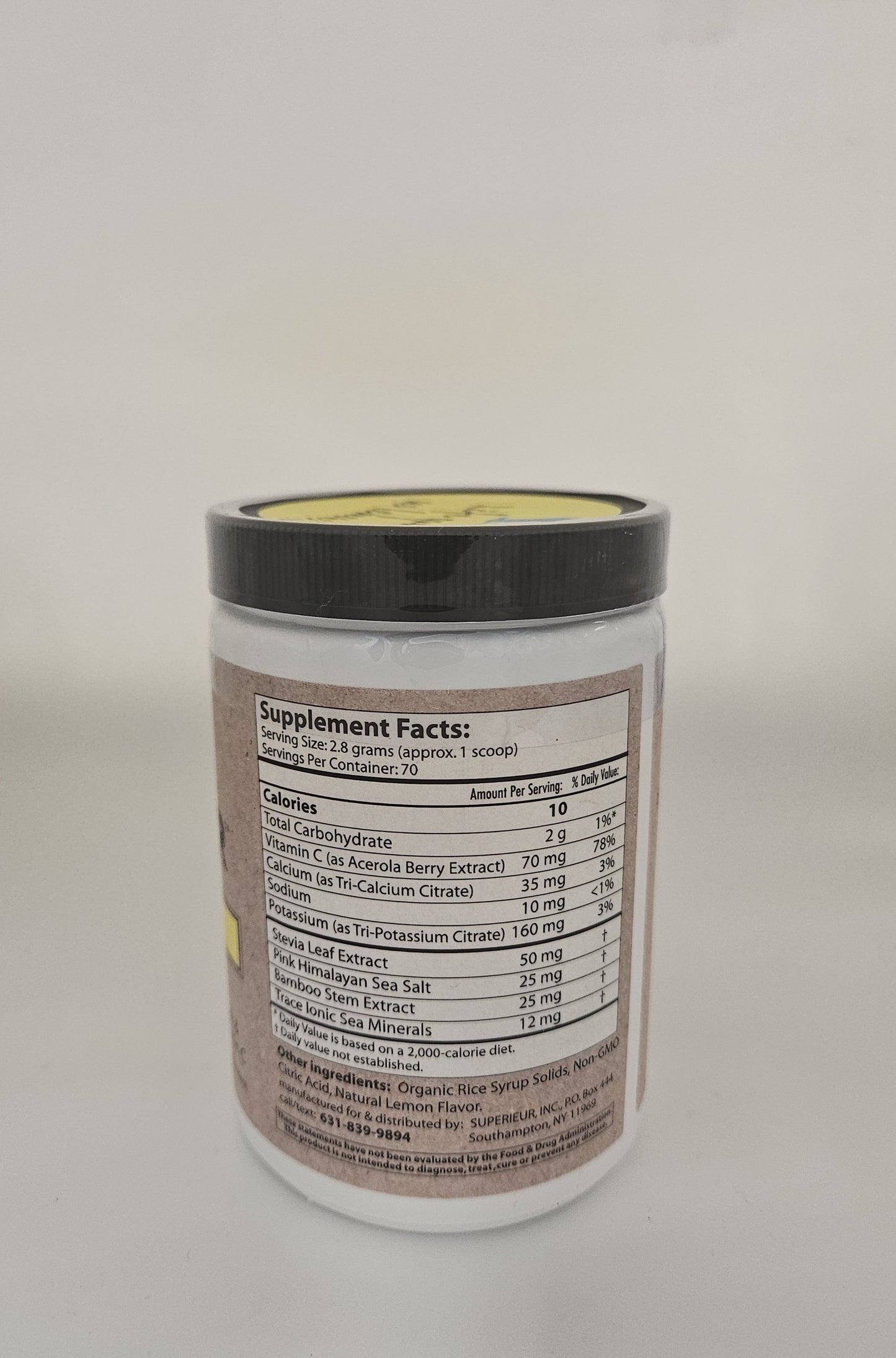 Superieur Electrolytes - Lola Lemon, 70 servings