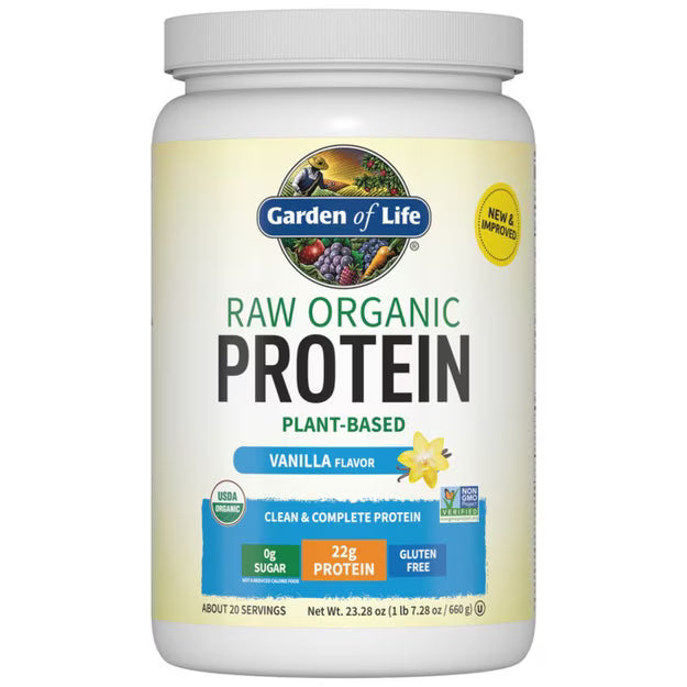 GOL Raw Organic Protein Powder - Vanilla