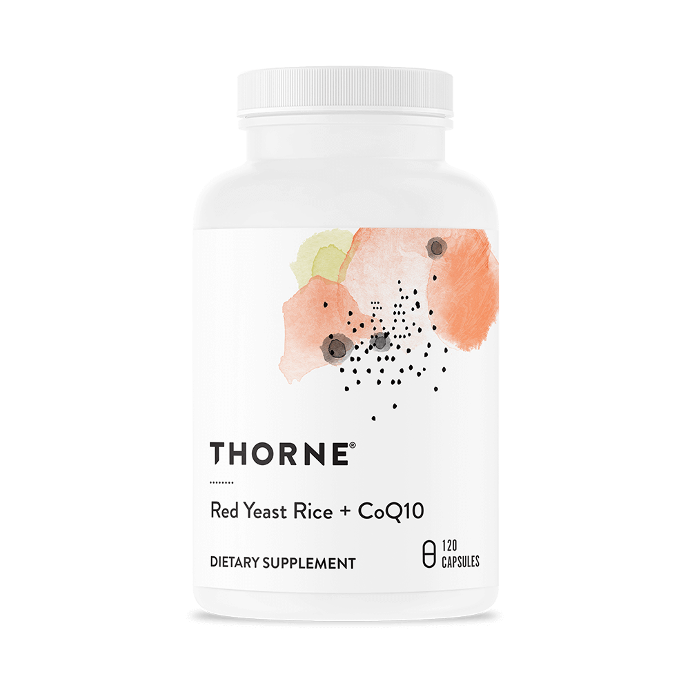 Thorne Red Yeast Rice + CoQ10 120 caps ( formerly Choleast)