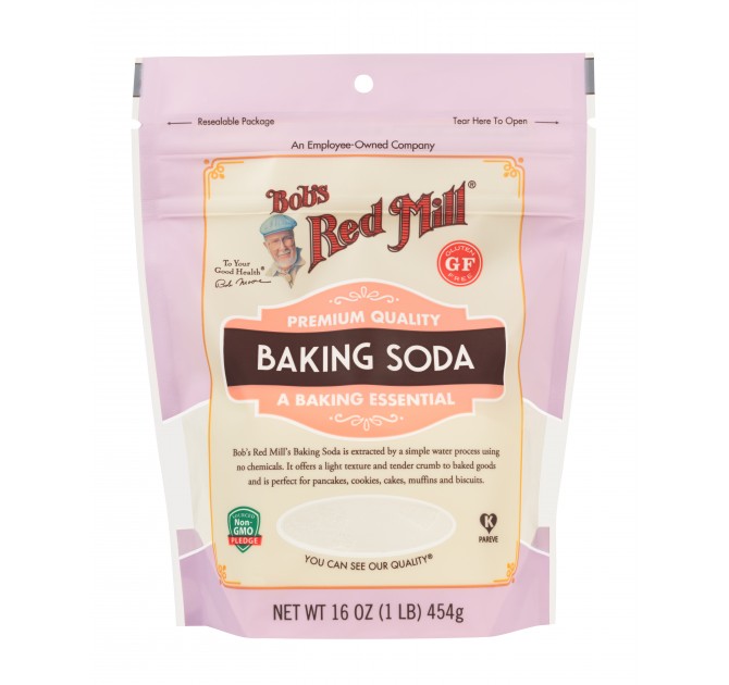Bob's Red Mill Baking Soda (1lb/453g/16oz) - Aluminum Free