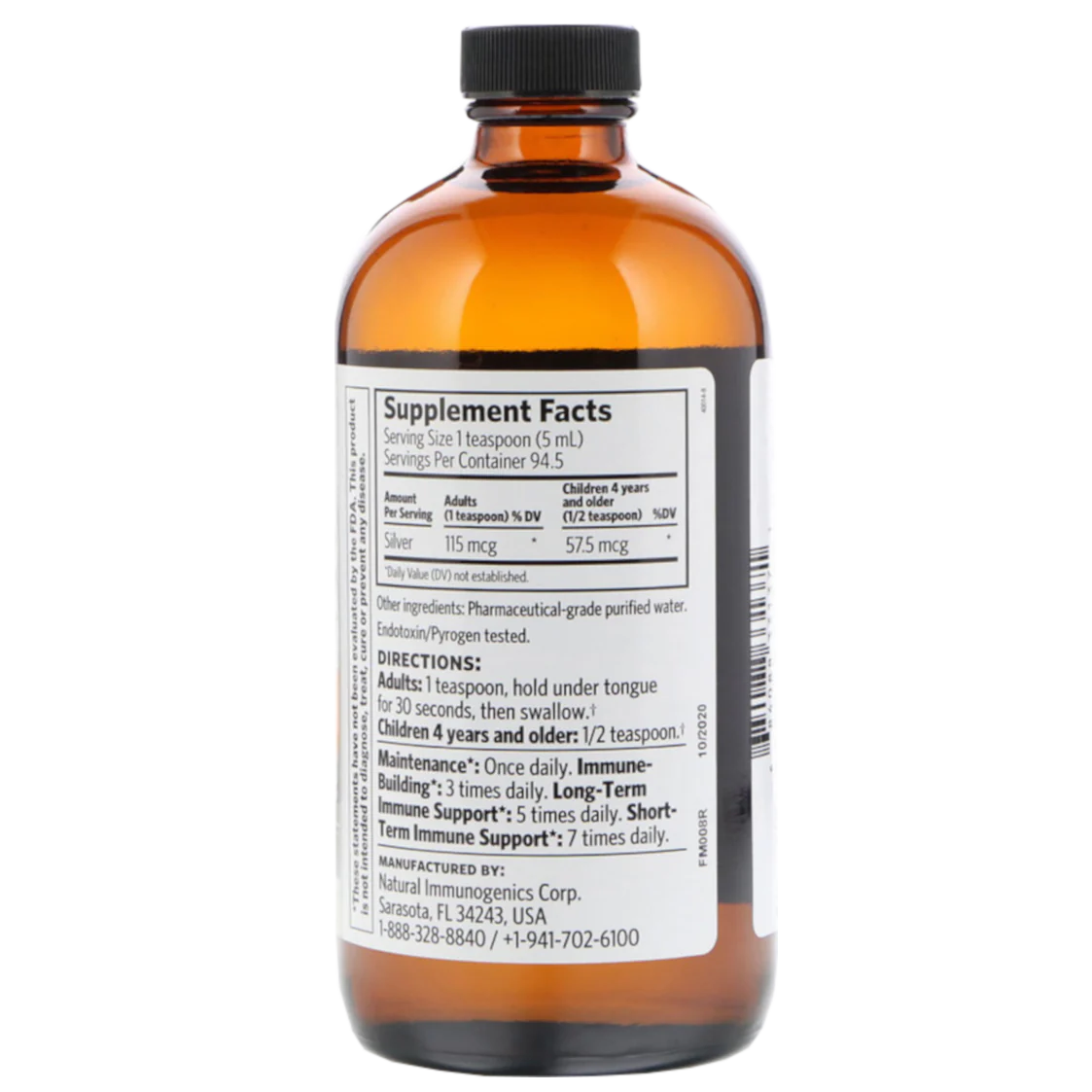 Argentyn 23 Bio-Active Silver Hydrosol 16oz