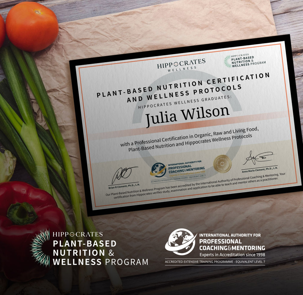 The Plant-Based Nutrition and Wellness Program (Payment plan available)