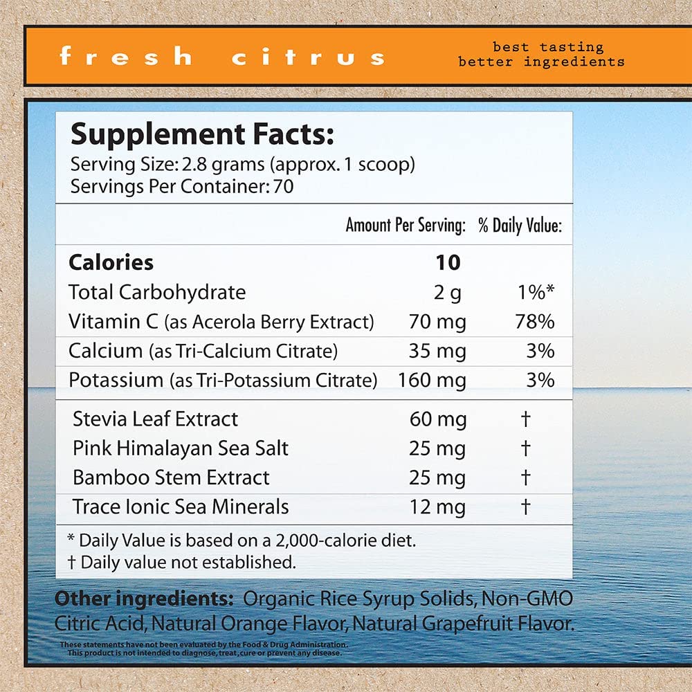 Superieur Electrolytes - Fresh Citrus, Various Sizes