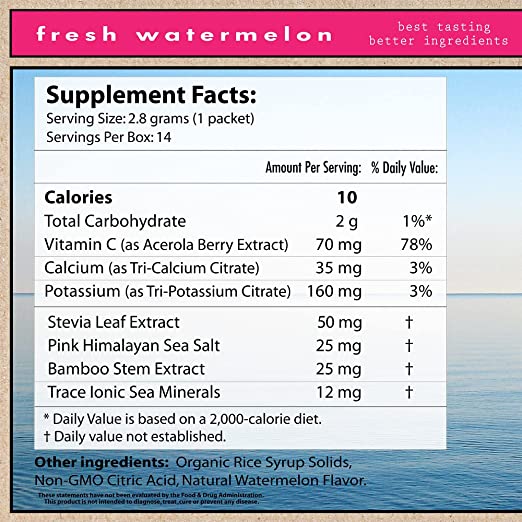 Superieur Electrolytes - Fresh Watermelon, Various Sizes