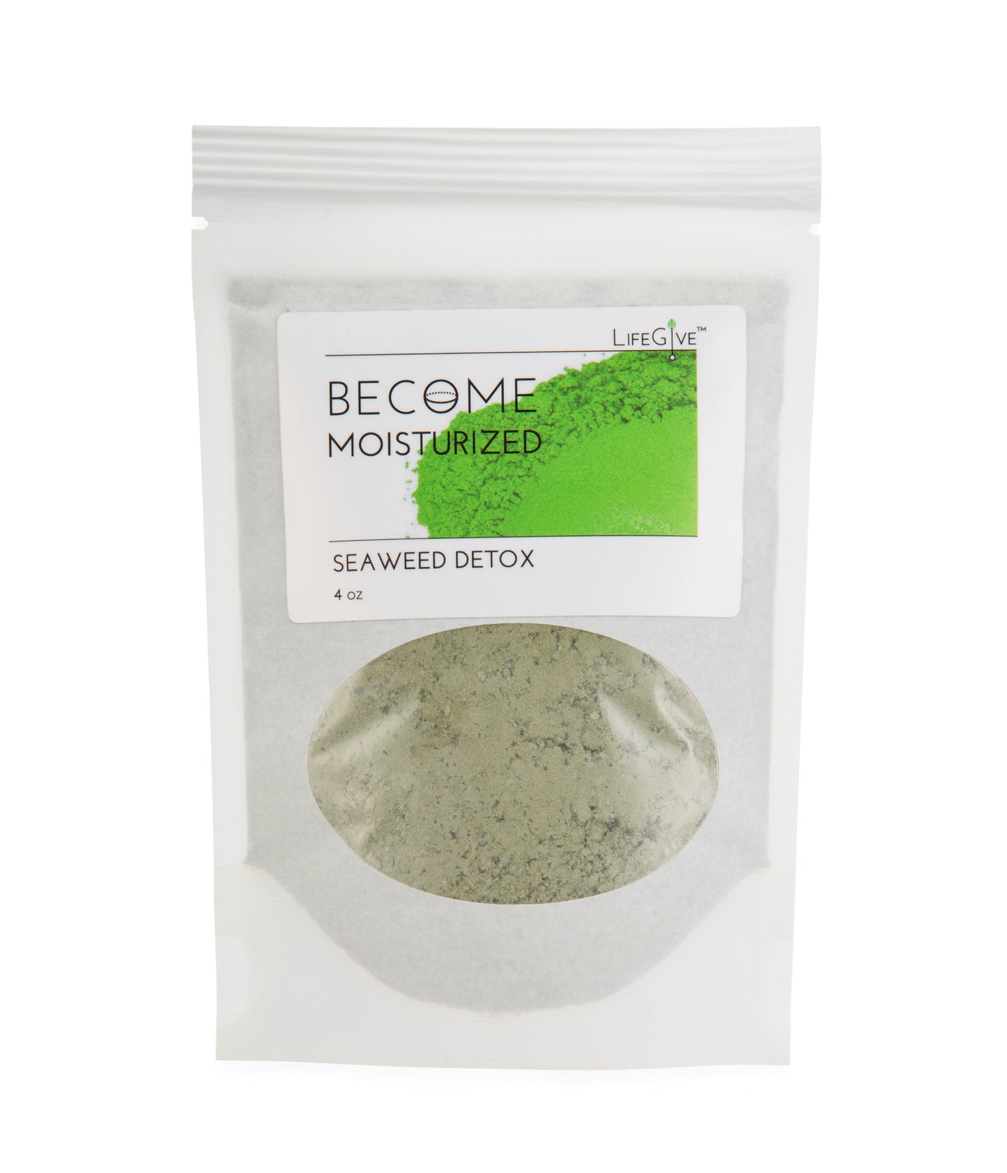 Become Moisturized Seaweed Detox Bath Powder 4oz.