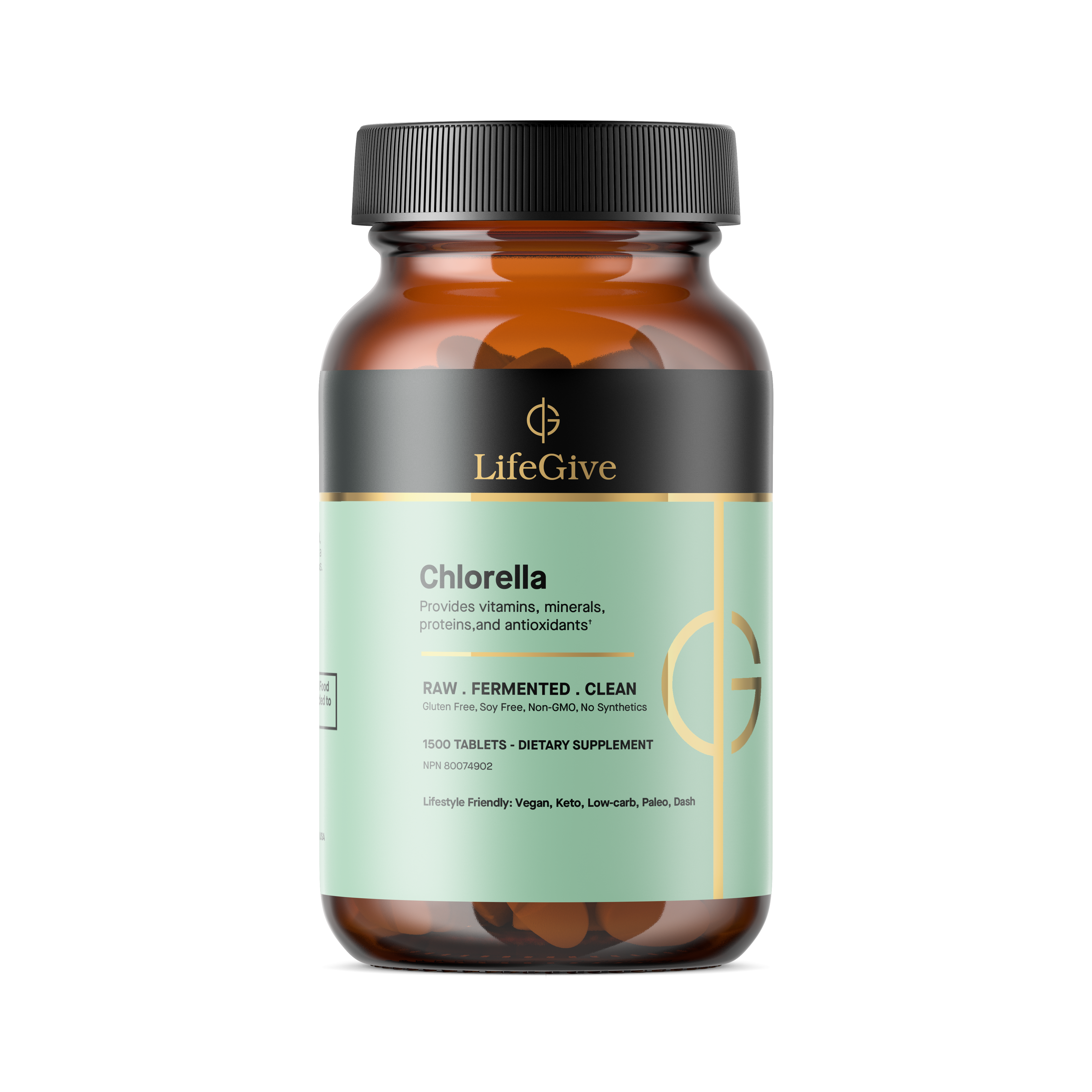 Chlorella 1500 tablets Hippocrates Wellness Chlorella 1500 tablets Hippocrates Wellness