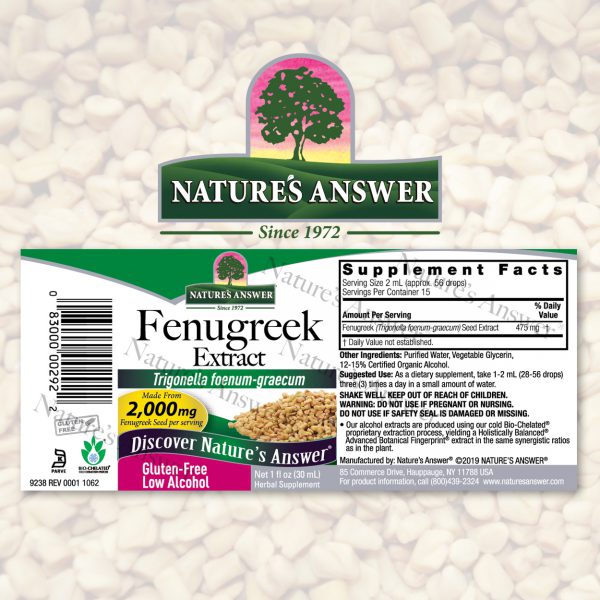 Nature's Answer Fenugreek