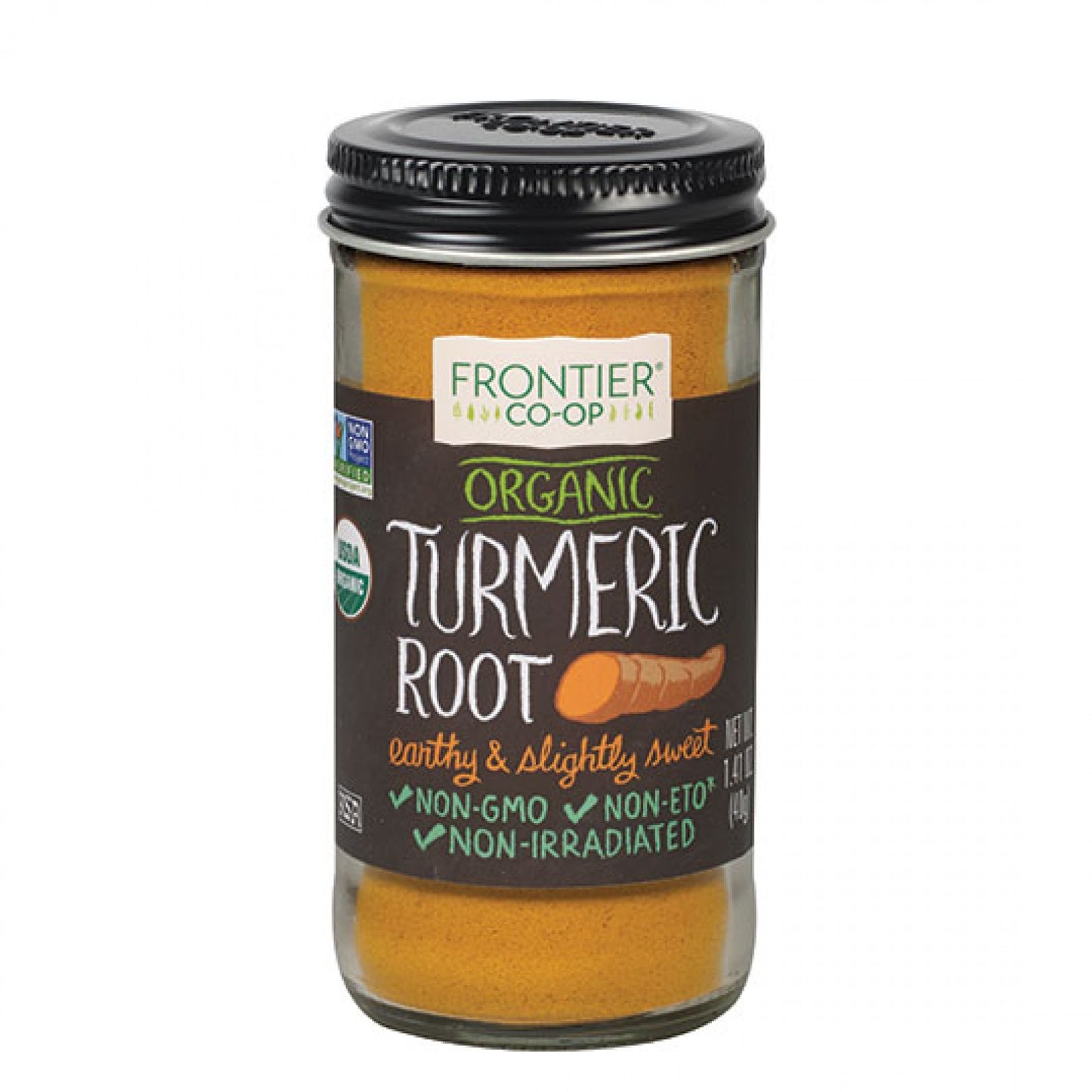 Frontier Organic Ground Turmeric Root (1.41oz/40g)