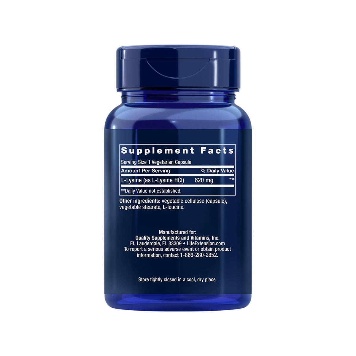 Life Extension L-Lysine 100 caps