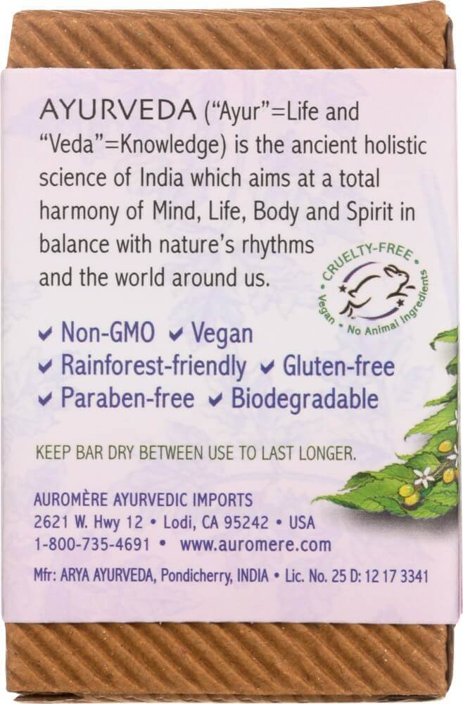 Auromere Himalayan Rose Soap #AU0068