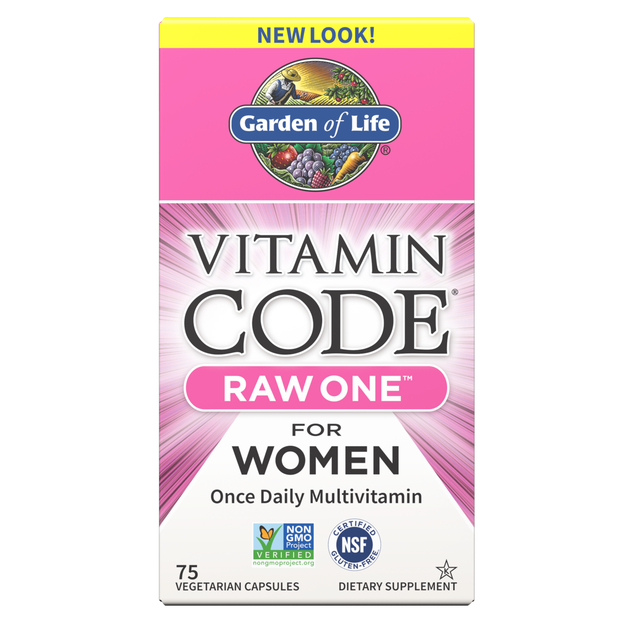 Garden of Life Vitamin Code Raw One for Women Multivitamin