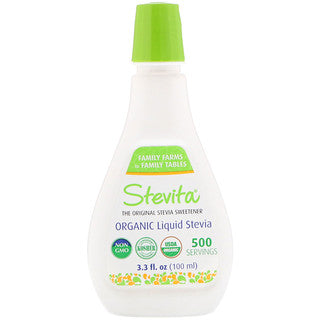 Stevita Organic Stevia Liquid Extract (3.3oz)
