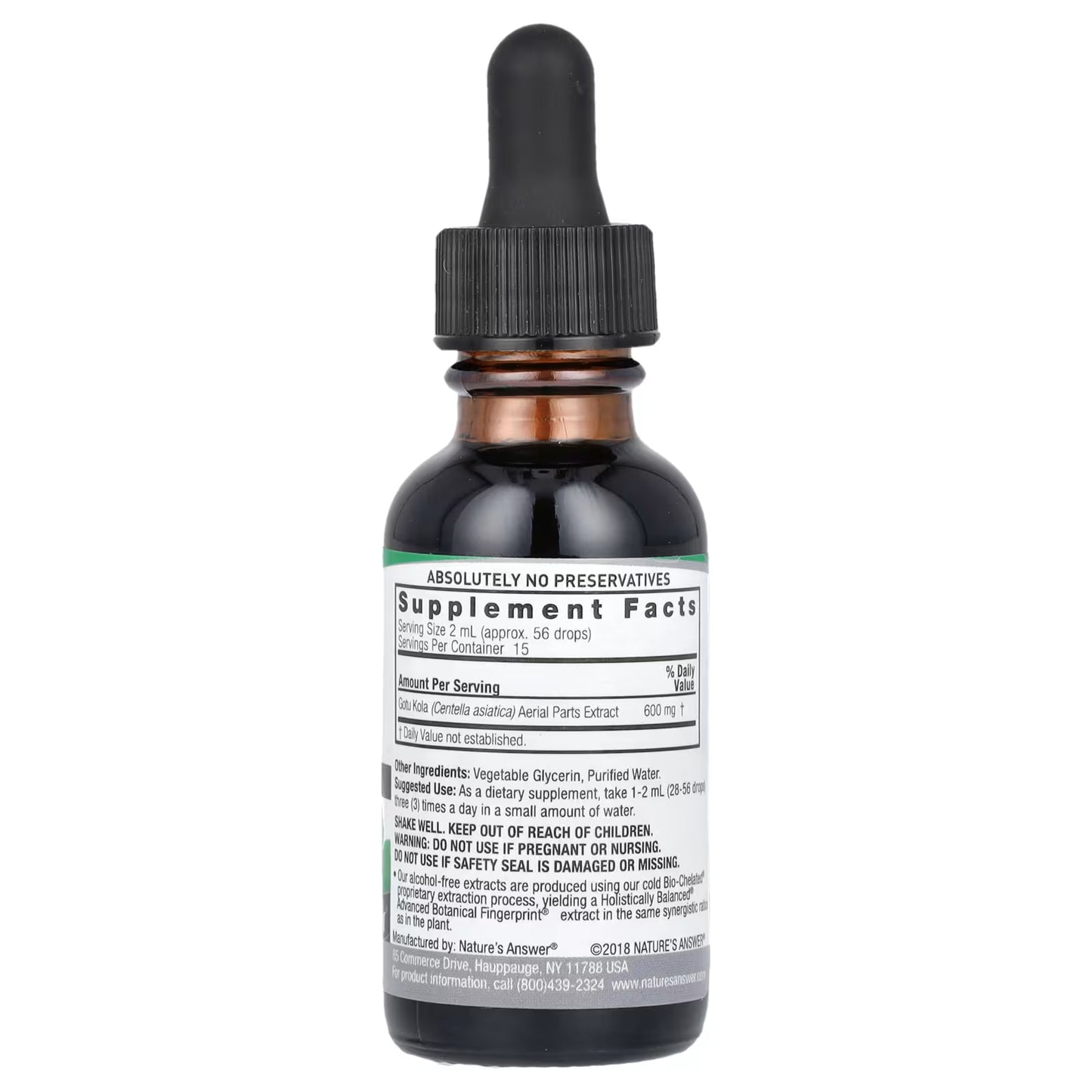 
                  
                    Nature's Answer Gotu Kola Extract, Alcohol-Free, 2,000 mg, 1 fl oz (30 ml)
                  
                