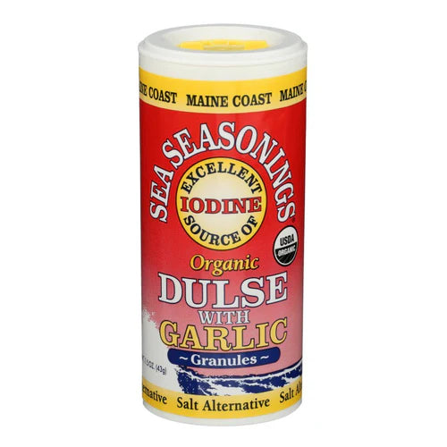 
                  
                    Maine Coast Dulse Granules w/Garlic (1.5oz/43g)
                  
                