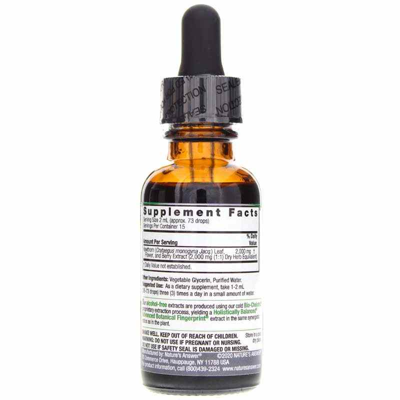 
                  
                    Nature's Answer Hawthorn Berry 1oz. alcohol free
                  
                