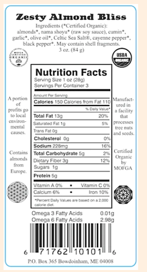 
                  
                    Living Nutz - Zesty Almonds (3oz)
                  
                