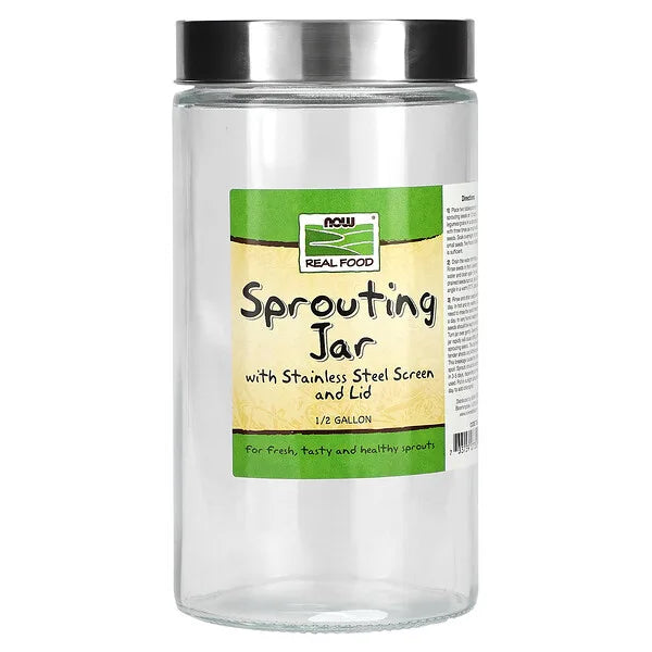 
                  
                    Sprouting Jar, Stainless Steel Top
                  
                