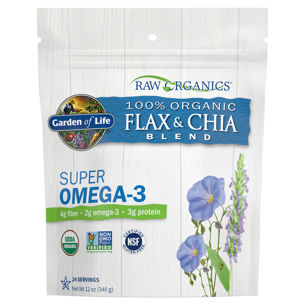 
                  
                    Garden of Life RAW Organics Flax & Chia Blend 12 oz
                  
                