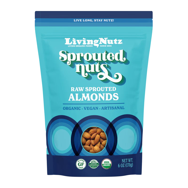 Living Nutz - Sprouted Organic Almonds (6oz)