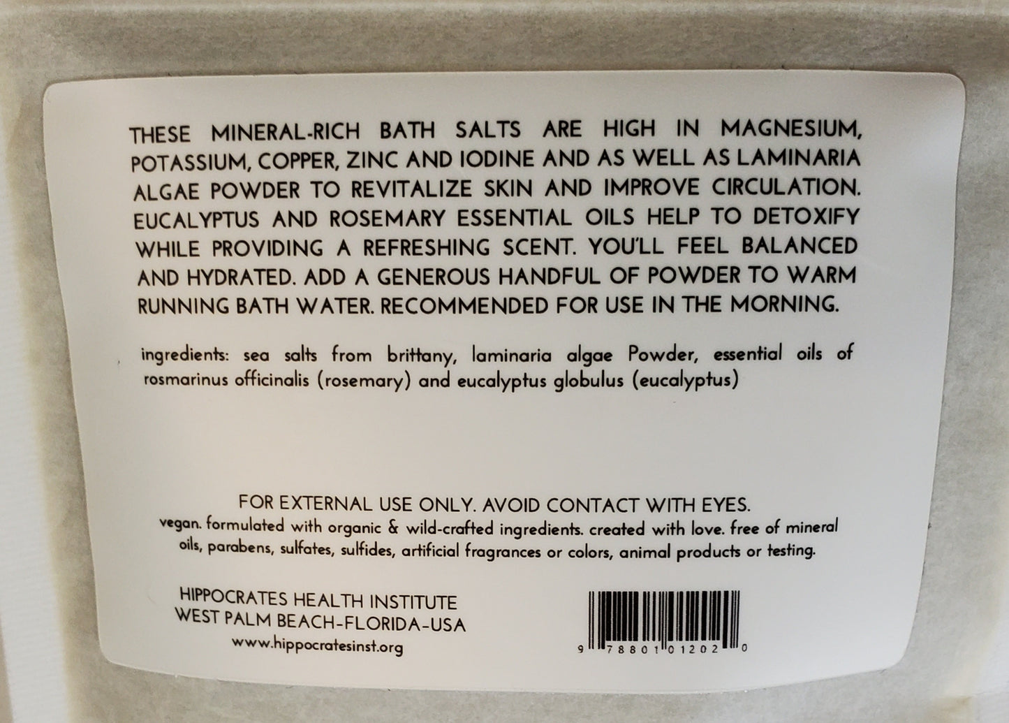 
                  
                    Become Invigorated Seaweed Detox Bath Salts
                  
                