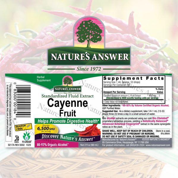 
                  
                    Nature's Answer Cayenne
                  
                