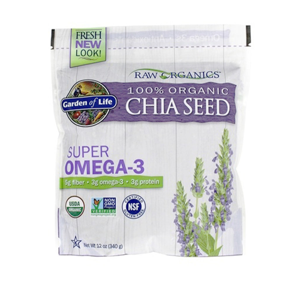 holy garden chia seeds RAW Organics Chia Seed 12 oz (340g)