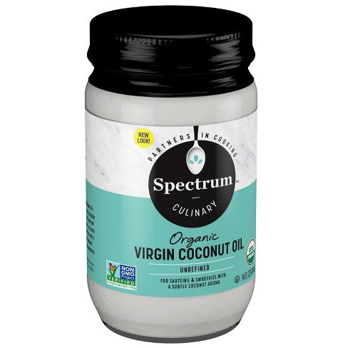 Spectrum Unrefined Virgin Coconut Oil 14 oz