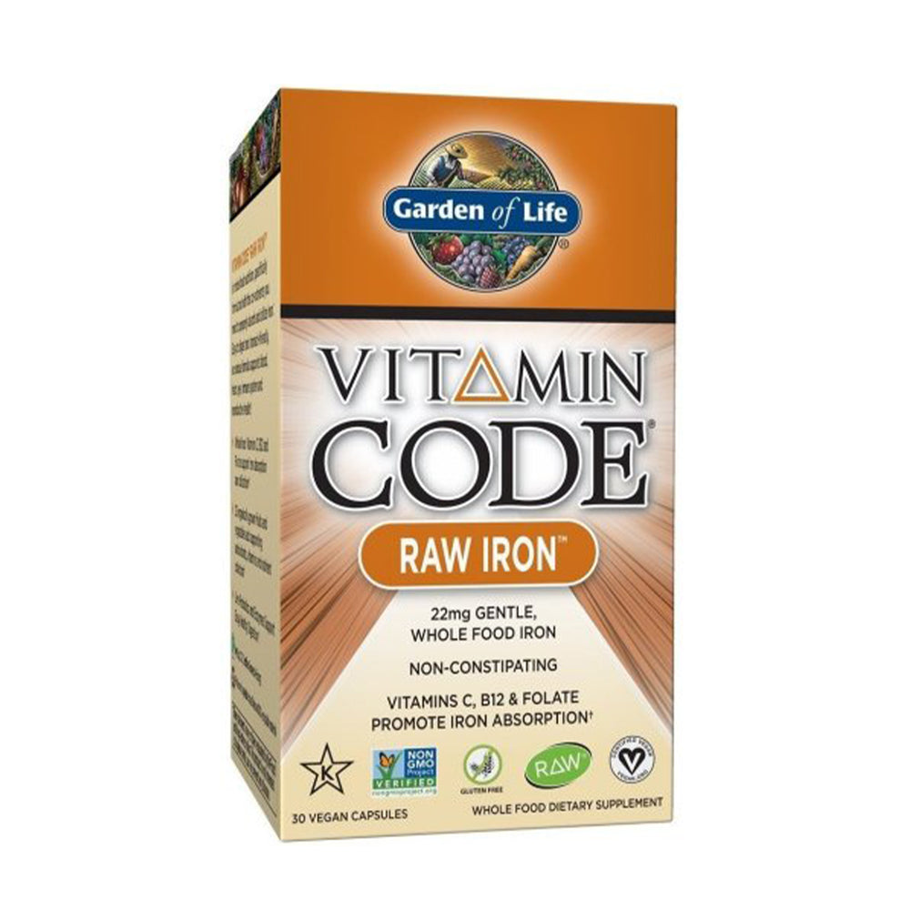 
                  
                    Garden of Life Vitamin Code - Raw Iron
                  
                
