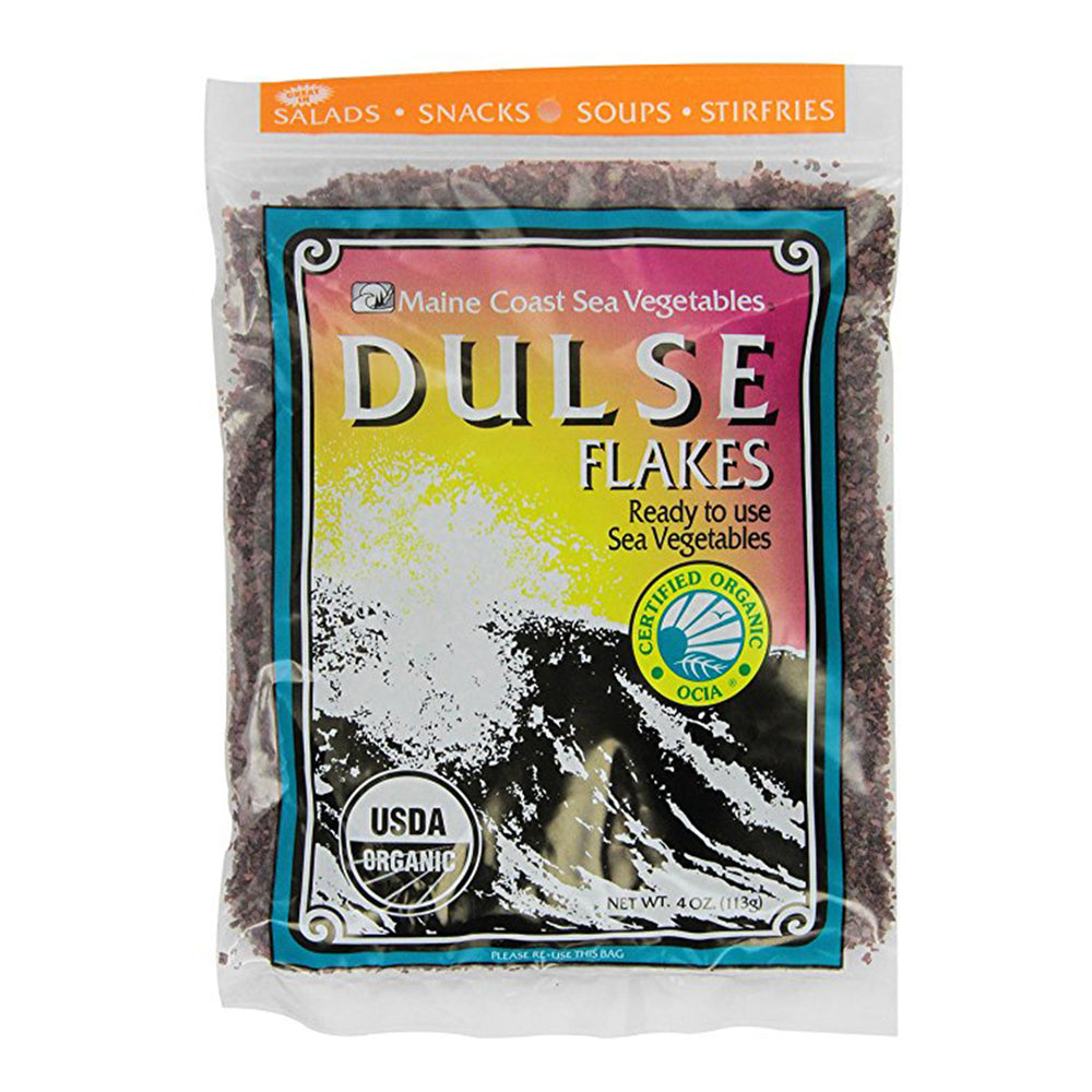 Maine Coast Organic Dulse Flakes (various sizes)