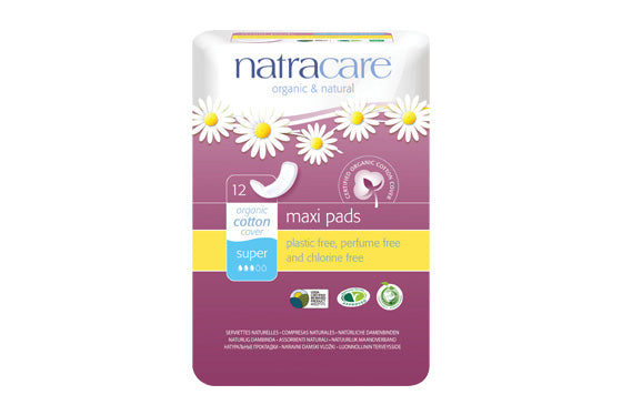 Natracare Natural Pads (12 Super)