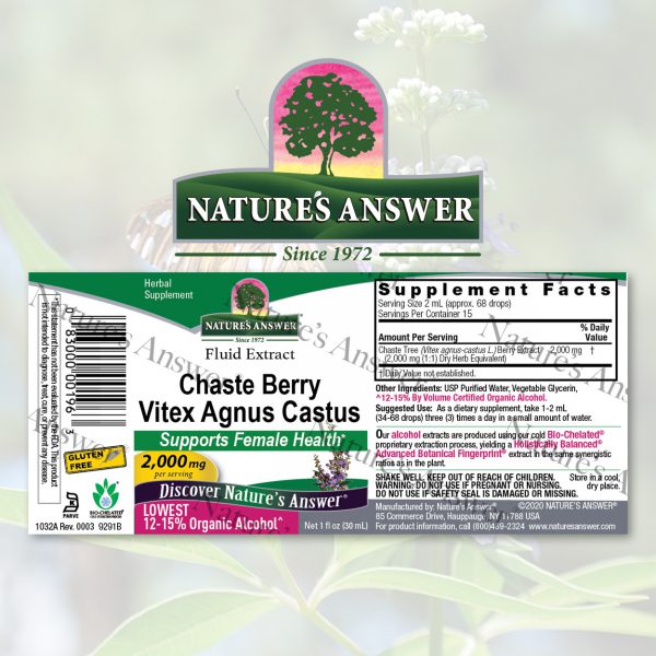 
                  
                    Nature's Answer Vitex
                  
                