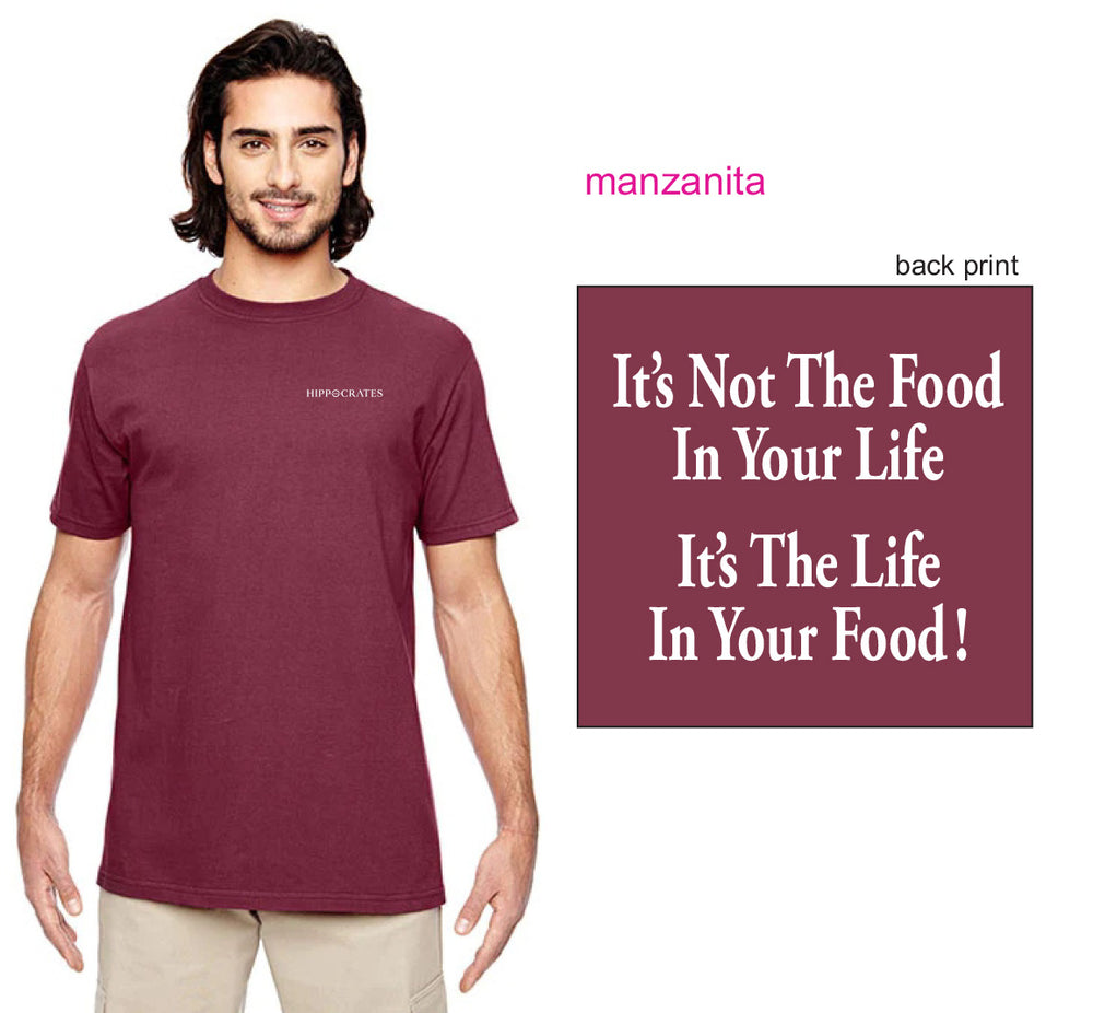 Hippocrates Organic T-Shirt, Manzanita