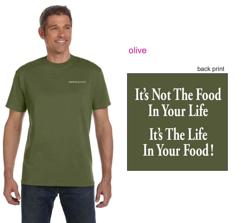 Hippocrates Organic T-Shirt, Olive