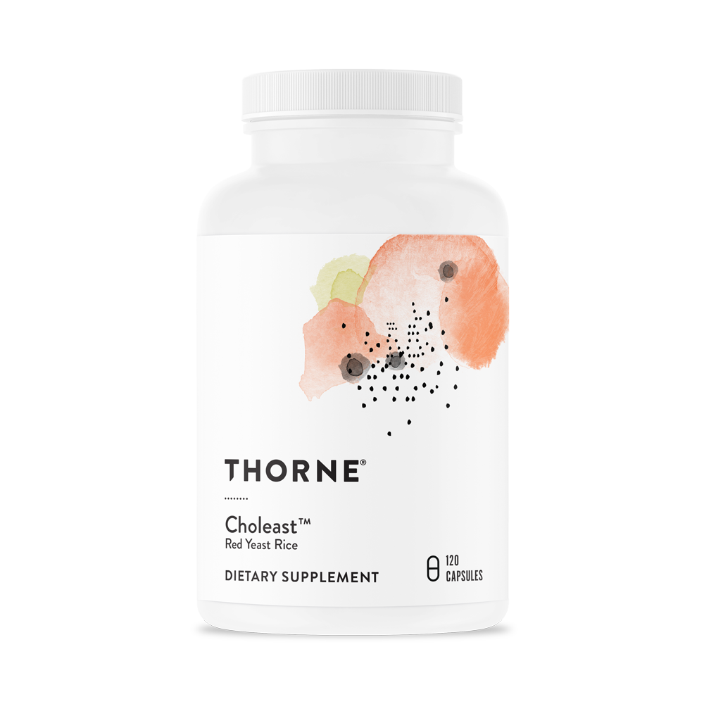 
                  
                    Thorne Choleast Red Yeast Rice 120 caps
                  
                